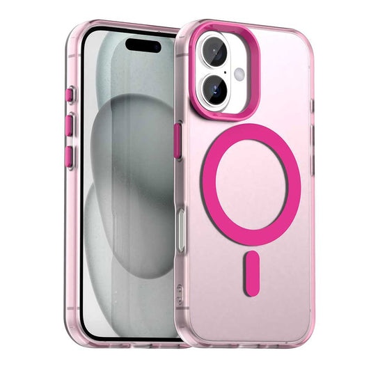 MagSafe-hoesje voor Apple iPhone 16 Plus, Techsuit, CandyCase, roze