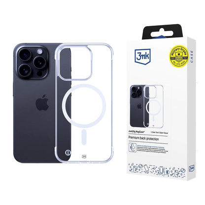 MagSafe Case for Apple iPhone 16 Pro, 3MK, Just20g, Transparent