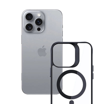 MagSafe Case for Apple iPhone 16 Pro, 3MK, Satin Armor, Transparent