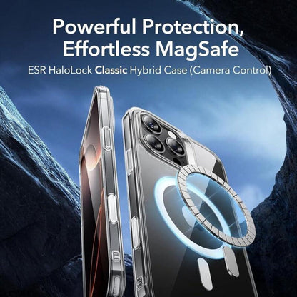 MagSafe-hoesje voor Apple iPhone 16 Pro, ESR, Classic Hybrid Slide, Transparant