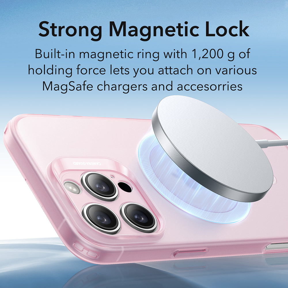 MagSafe hoes voor Apple iPhone 16 Pro Max, ESR, Zero, Satijnroze