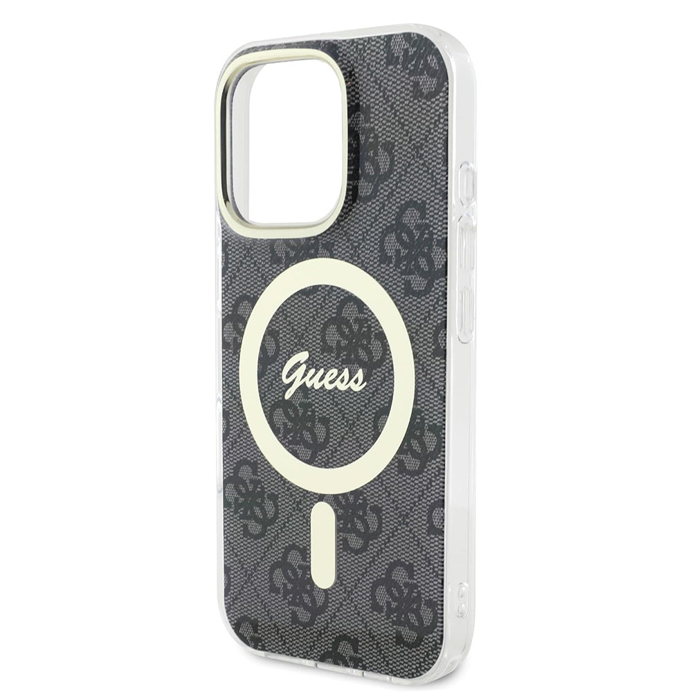 MagSafe hoesje voor Apple iPhone 16 Pro Max, Guess, IML 4G, Zwart