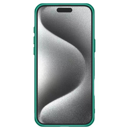 MagSafe-hoes voor Apple iPhone 16 Pro Max, Nillkin, Iceblade Prop (zonder camerauitsparing), Groen
