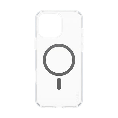 MagSafe hoesje voor Apple iPhone 16 Pro Max, PanzerGlass, Care Urban Combat, Zwart Transparant