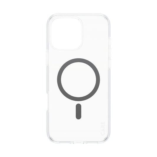 MagSafe hoesje voor Apple iPhone 16 Pro Max, PanzerGlass, Care Urban Combat, Zwart Transparant