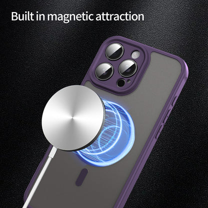 MagSafe-hoes voor Apple iPhone 16 Pro Max, Techsuit, HaloFrost II, Paars