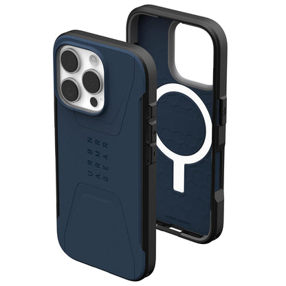 MagSafe Case for Apple iPhone 16 Pro Max, Urban Armor Gear, Civilian, Navy Blue
