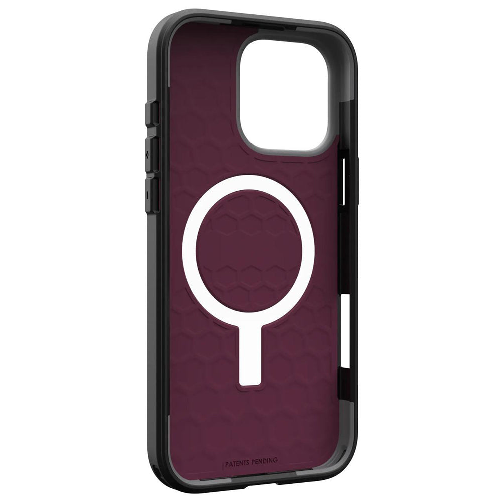 MagSafe Case for Apple iPhone 16 Pro Max, Urban Armor Gear, Civilian, Burgundy