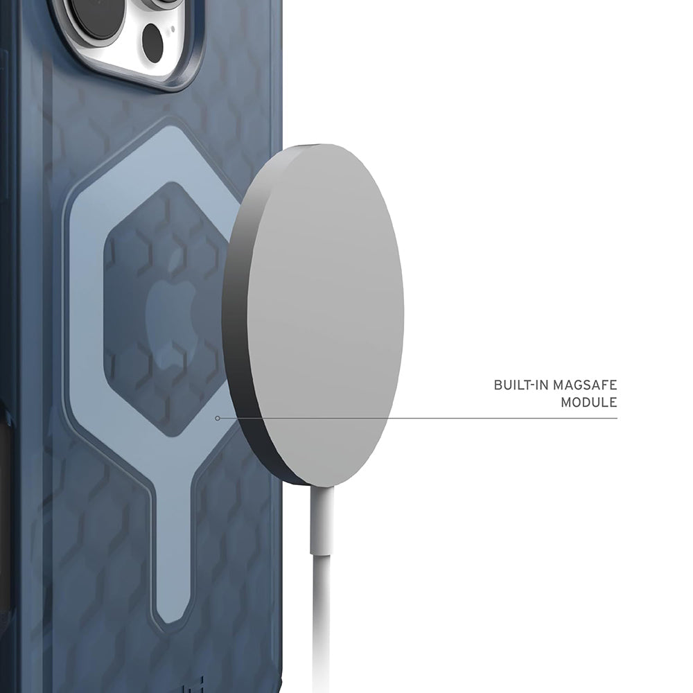 MagSafe Case for Apple iPhone 16 Pro Max, Urban Armor Gear, Essential Armor, Blue