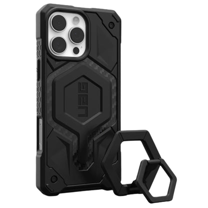 MagSafe-hoes voor Apple iPhone 16 Pro Max, Urban Armor Gear, Monarch Pro Carbon Bundle, Zwart