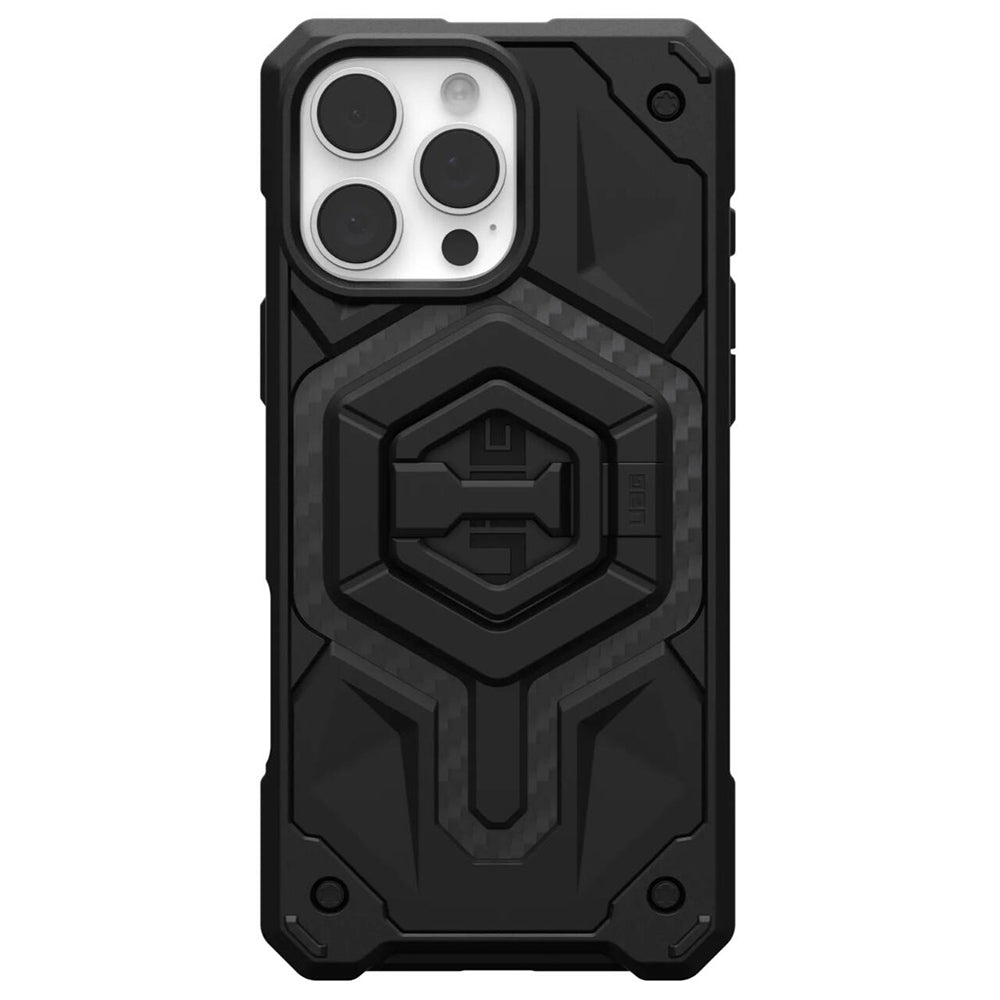 MagSafe-hoes voor Apple iPhone 16 Pro Max, Urban Armor Gear, Monarch Pro Carbon Bundle, Zwart