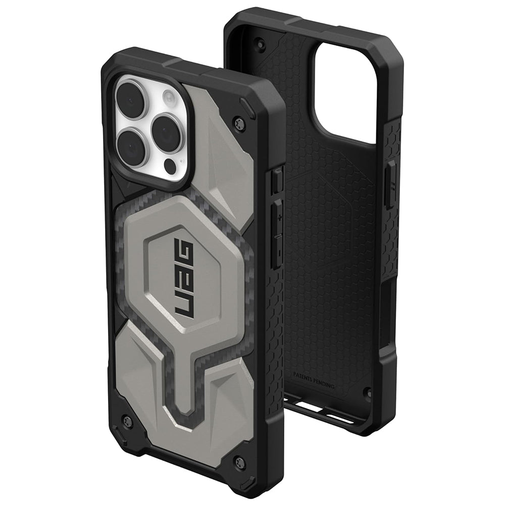 MagSafe-hoes voor Apple iPhone 16 Pro Max, Urban Armor Gear, Monarch Pro, Grijs