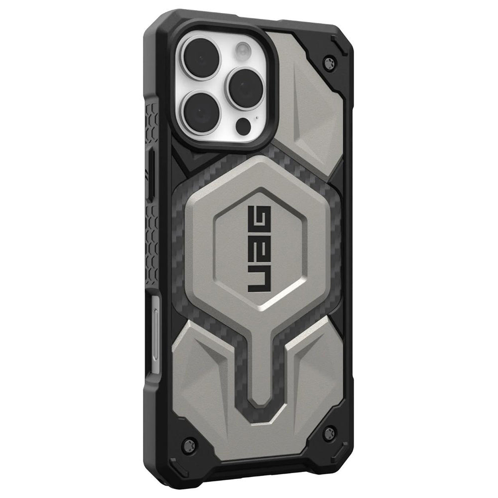 MagSafe-hoes voor Apple iPhone 16 Pro Max, Urban Armor Gear, Monarch Pro, Grijs