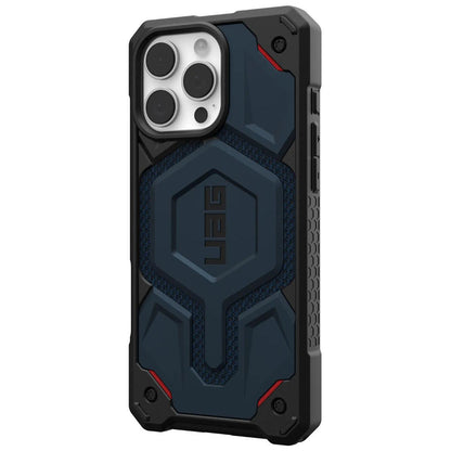 MagSafe-hoes voor Apple iPhone 16 Pro Max, Urban Armor Gear, Monarch Pro Kevlar, Marineblauw