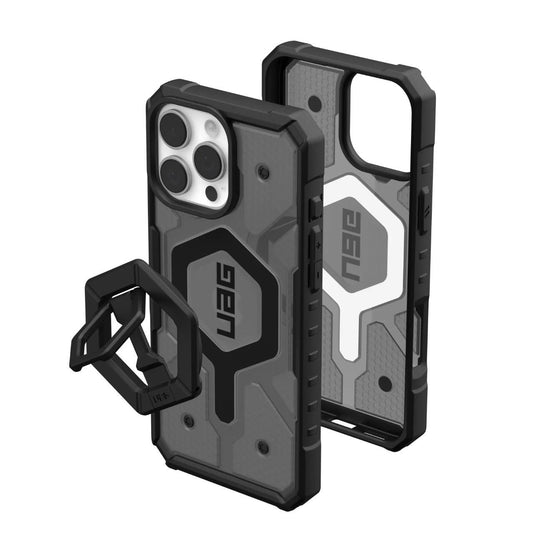 MagSafe-hoes voor Apple iPhone 16 Pro Max, Urban Armor Gear, Pathfinder Clear Bundle, Grijs