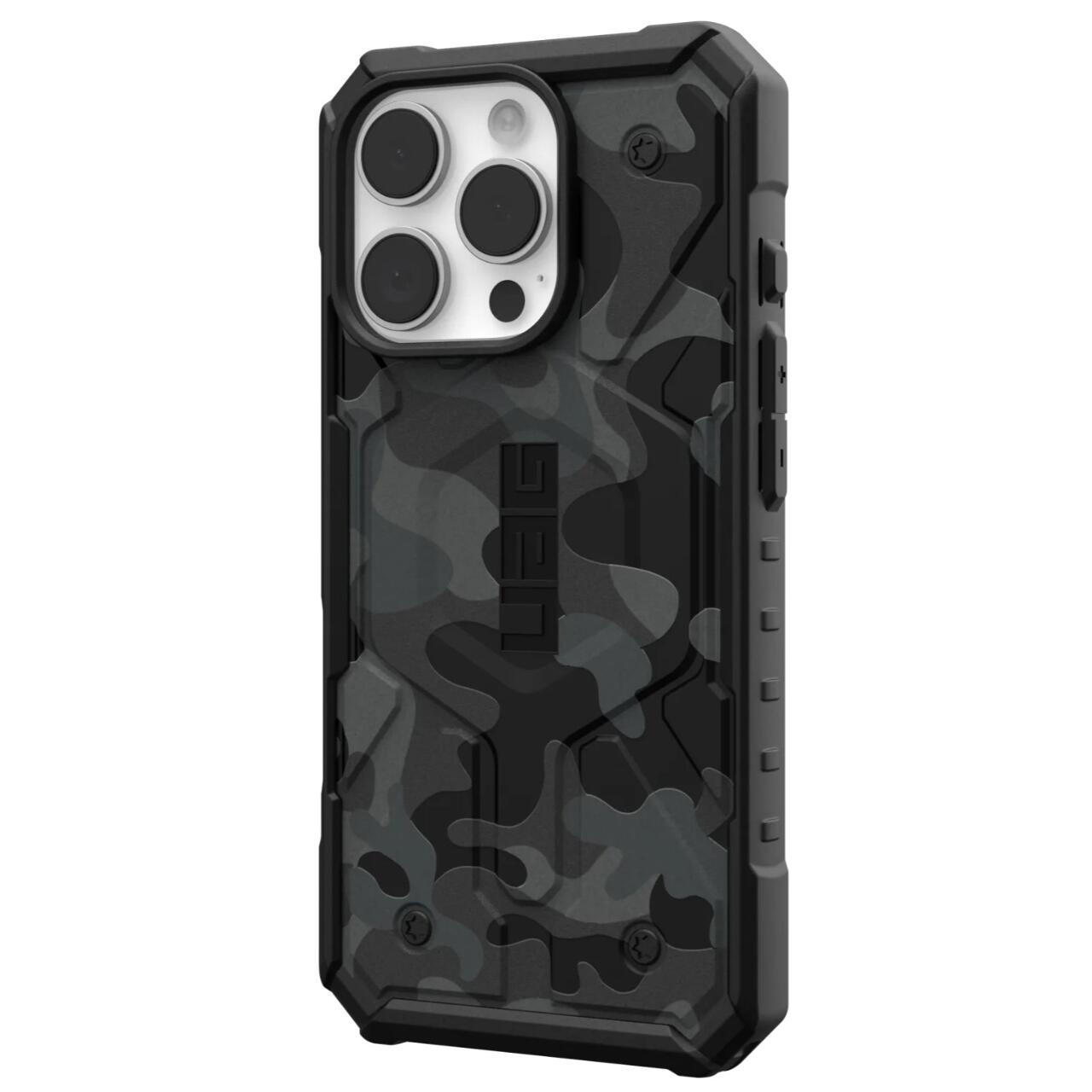 MagSafe-hoes voor Apple iPhone 16 Pro Max, Urban Armor Gear, Pathfinder SE Midnight Camo, Camouflage