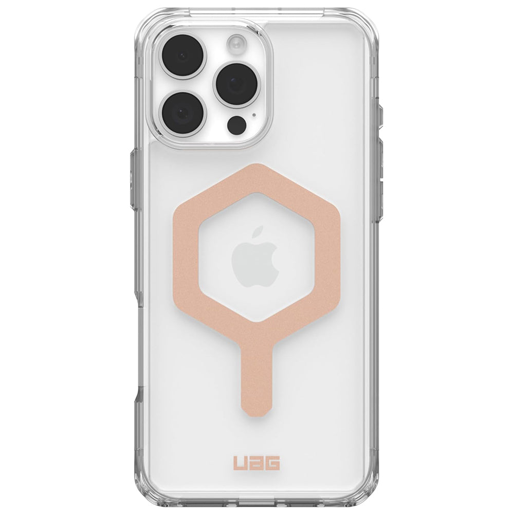 MagSafe Case for Apple iPhone 16 Pro Max, Urban Armor Gear, Plyo, Rose Gold
