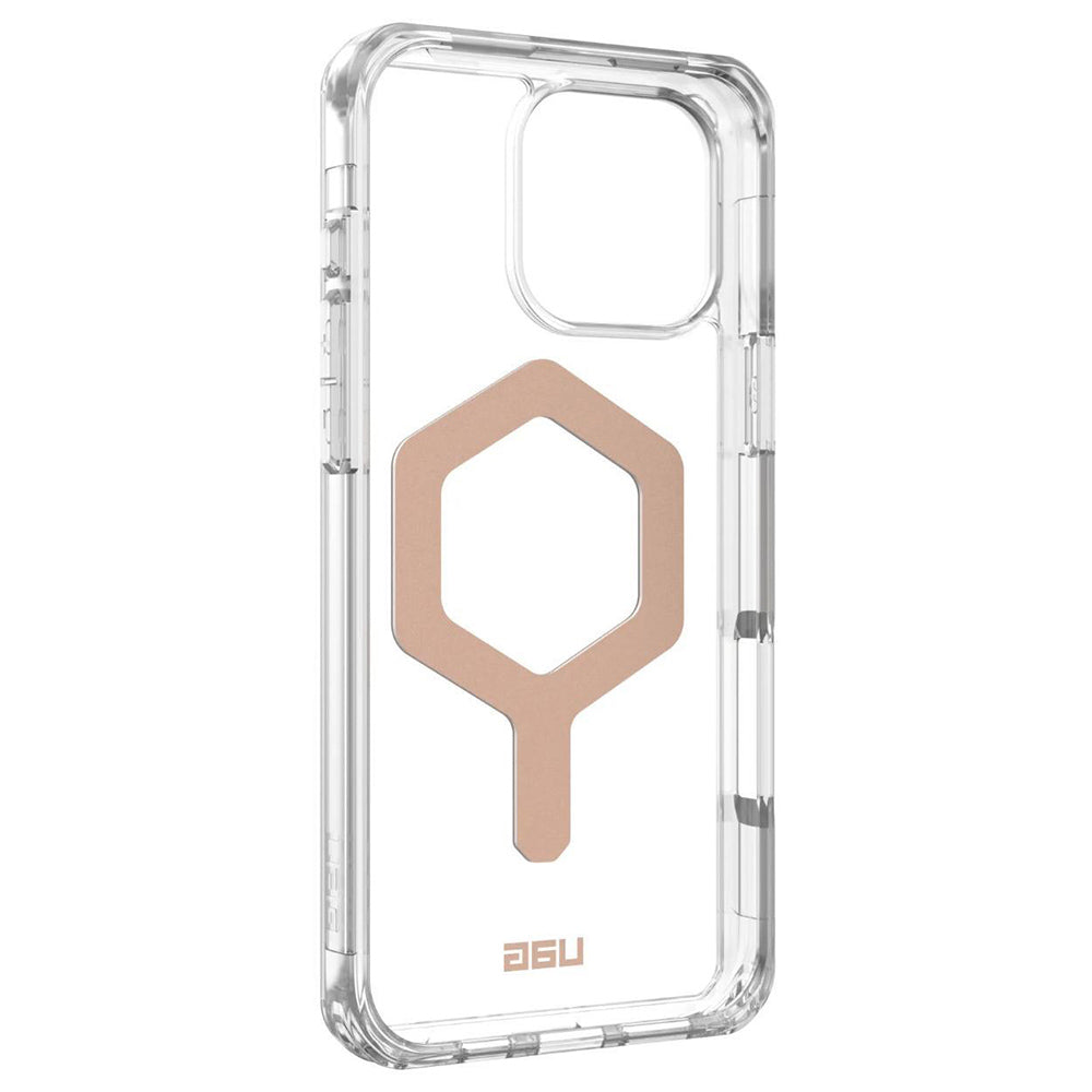 MagSafe Case for Apple iPhone 16 Pro Max, Urban Armor Gear, Plyo, Rose Gold
