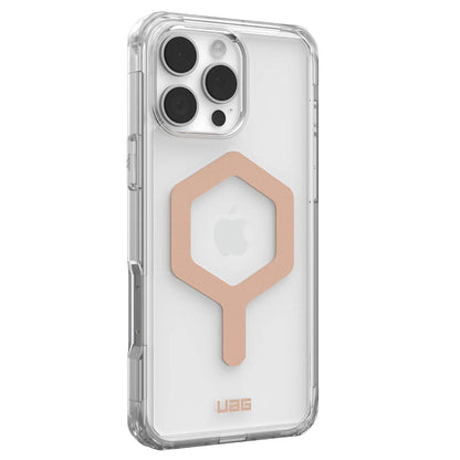 MagSafe Case for Apple iPhone 16 Pro Max, Urban Armor Gear, Plyo, Rose Gold