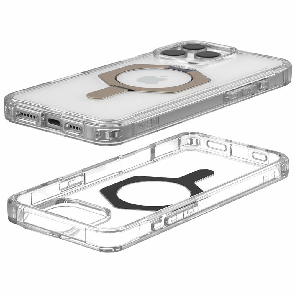 MagSafe Case for Apple iPhone 16 Pro Max, Urban Armor Gear, Plyo XTE, Transparent Bronze