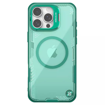 MagSafe-hoes voor Apple iPhone 16 Pro, Nillkin, Iceblade Prop (met camerauitsparing), Groen