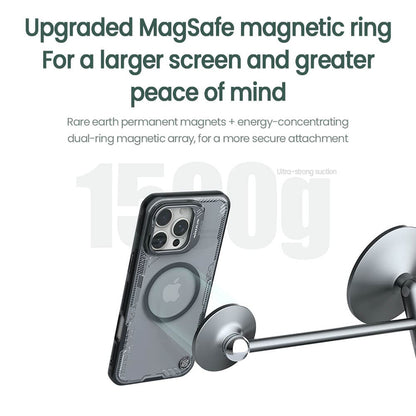 MagSafe-hoes voor Apple iPhone 16 Pro, Nillkin, Iceblade Prop (met camerauitsparing), Groen