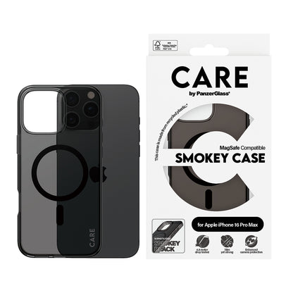 MagSafe hoesje voor Apple iPhone 16 Pro, PanzerGlass, Care Urban Combat, Zwart