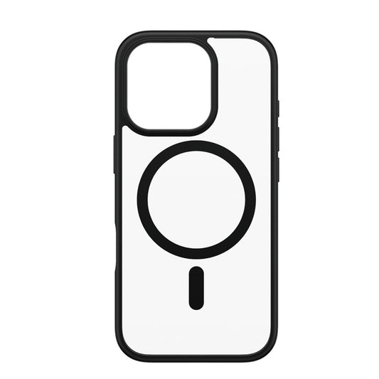 MagSafe hoes voor Apple iPhone 16 Pro, PanzerGlass, Frame, Zwart Transparant
