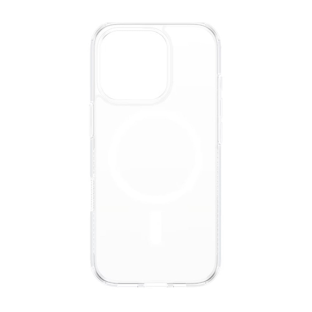 MagSafe hoes voor Apple iPhone 16 Pro, PanzerGlass, HardCase, Wit Transparant