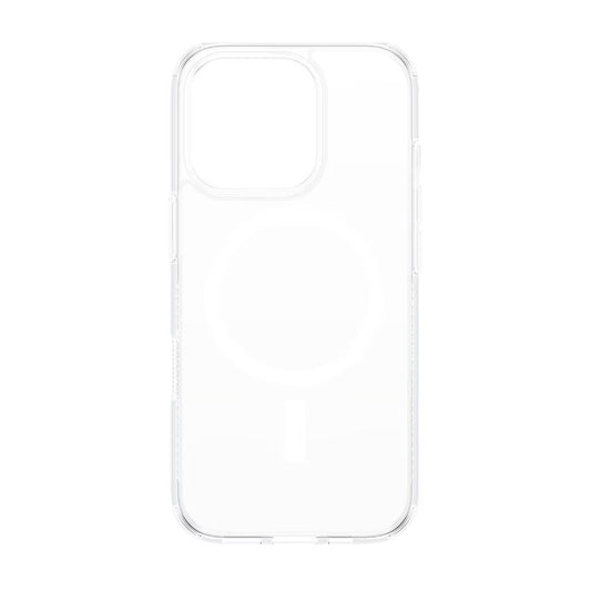 MagSafe hoes voor Apple iPhone 16 Pro, PanzerGlass, HardCase, Wit Transparant