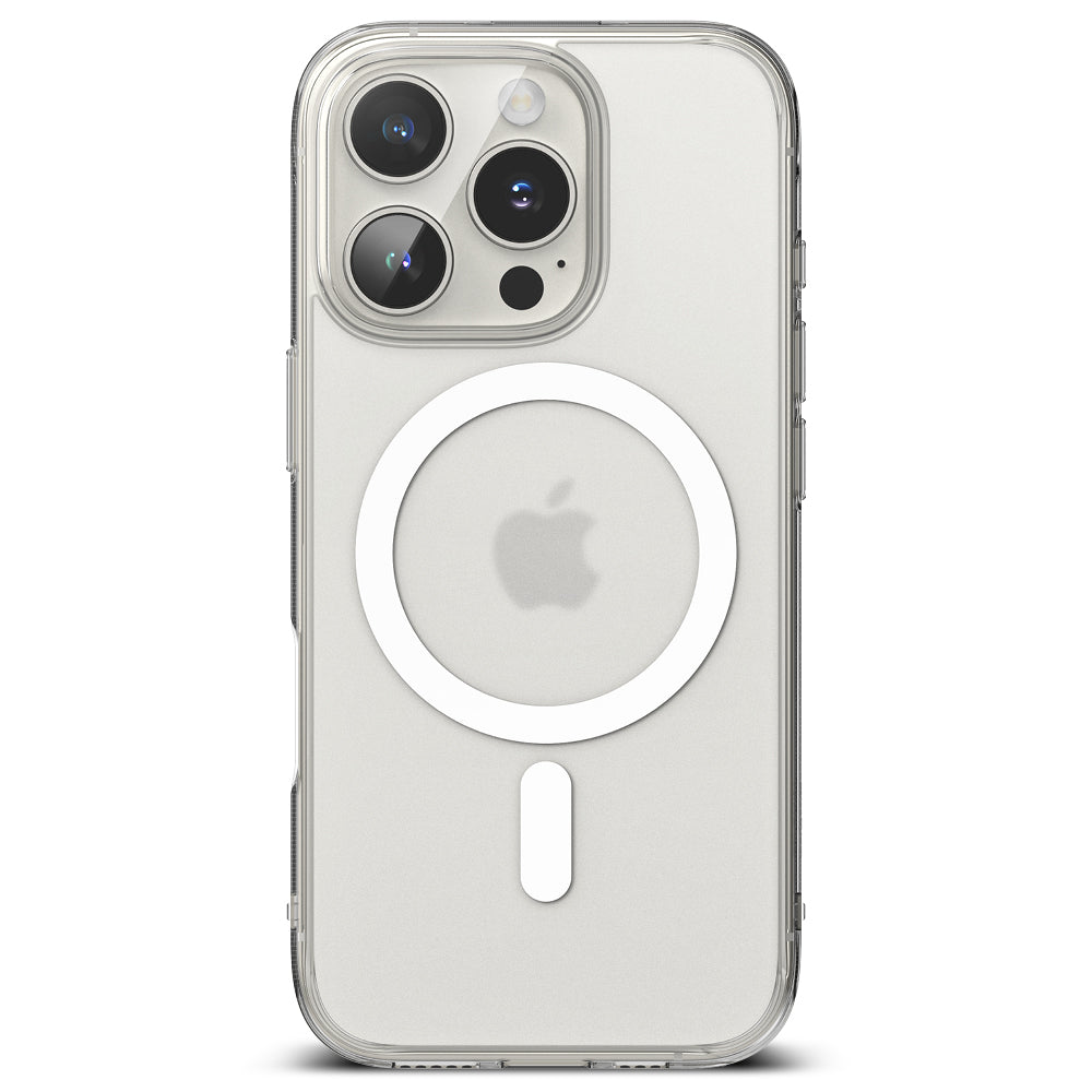 MagSafe-hoes voor Apple iPhone 16 Pro, Ringke, Fusion, Mat Transparant