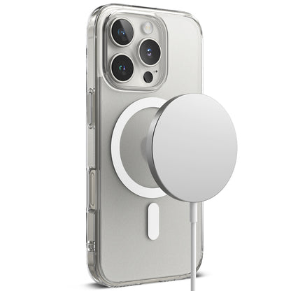 MagSafe-hoes voor Apple iPhone 16 Pro, Ringke, Fusion, Mat Transparant