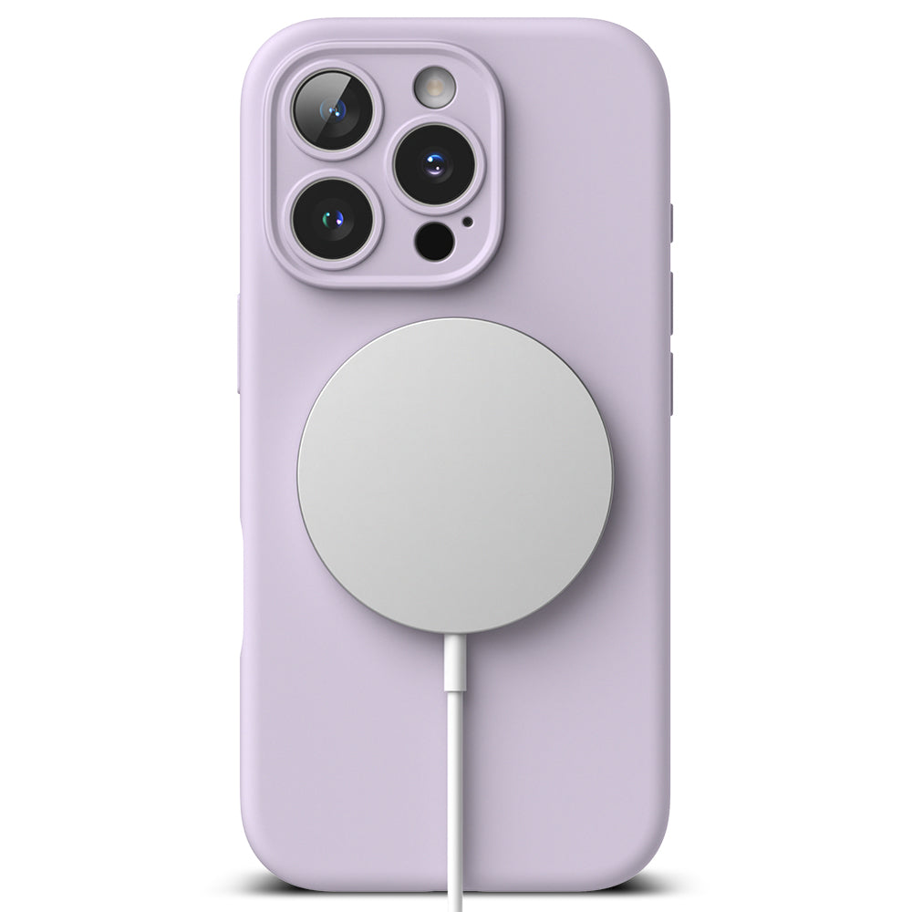MagSafe-hoesje voor Apple iPhone 16 Pro, Ringke, Siliconen, Paars