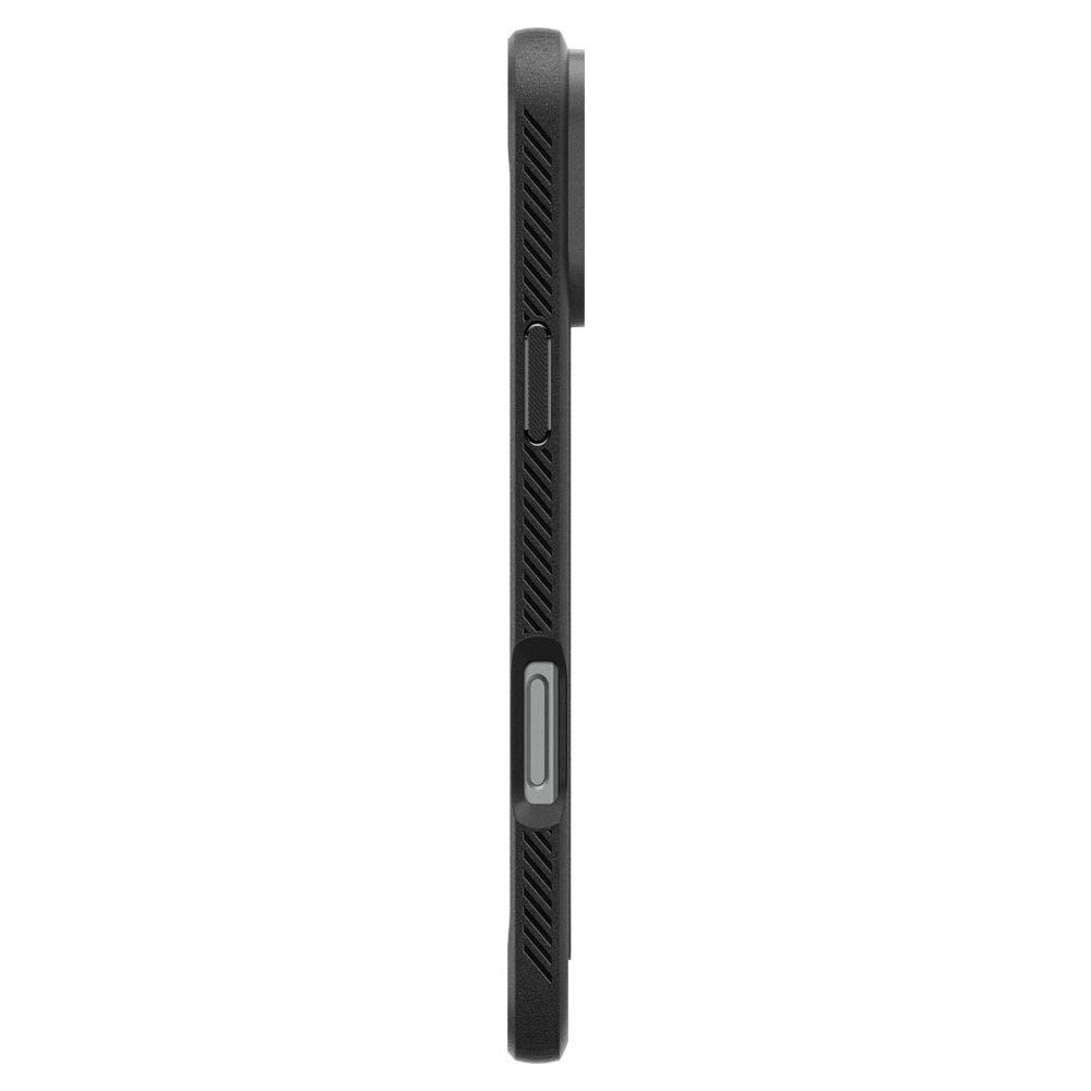 MagSafe hoes voor Apple iPhone 16 Pro, Spigen, Rugged Armor, Matzwart ACS08115