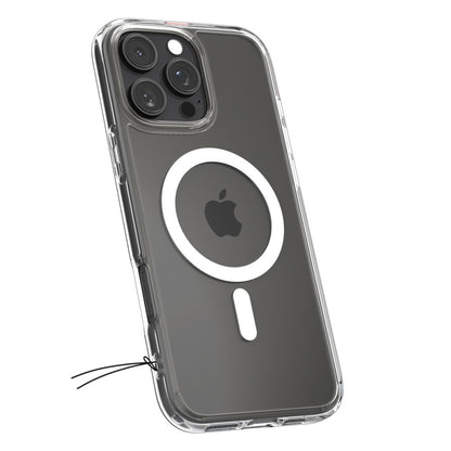 MagSafe hoesje voor Apple iPhone 16 Pro, Spigen, Ultra Hybrid, Wit ACS08129