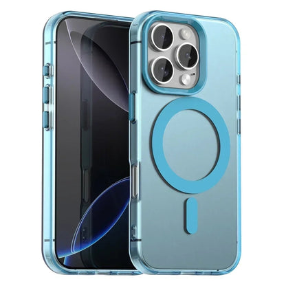 MagSafe-hoesje voor Apple iPhone 16 Pro, Techsuit, CandyCase, Blauw