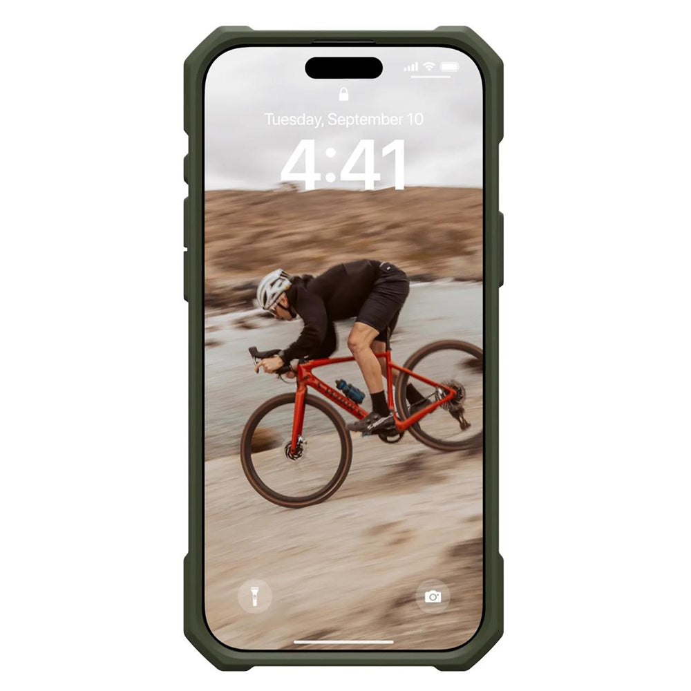 MagSafe Case for Apple iPhone 16 Pro, Urban Armor Gear, Essential Armor, Green