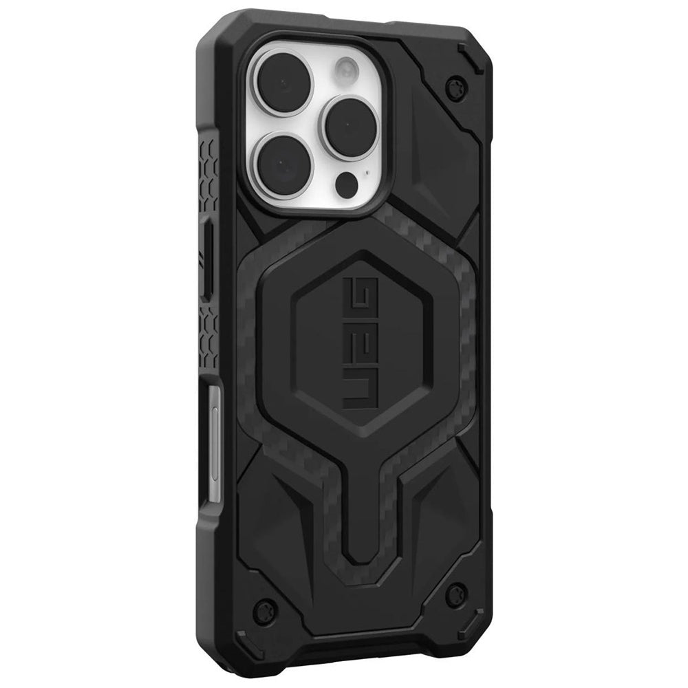 MagSafe-hoes voor Apple iPhone 16 Pro, Urban Armor Gear, Monarch Pro Carbon, Zwart