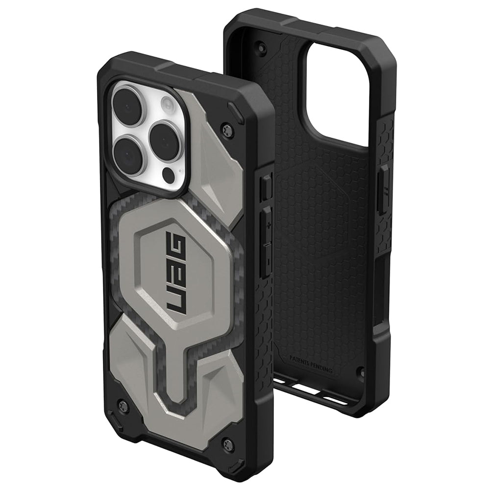 MagSafe Case for Apple iPhone 16 Pro, Urban Armor Gear, Monarch Pro, Gray
