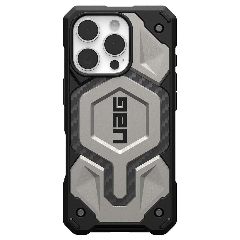 MagSafe Case for Apple iPhone 16 Pro, Urban Armor Gear, Monarch Pro, Gray