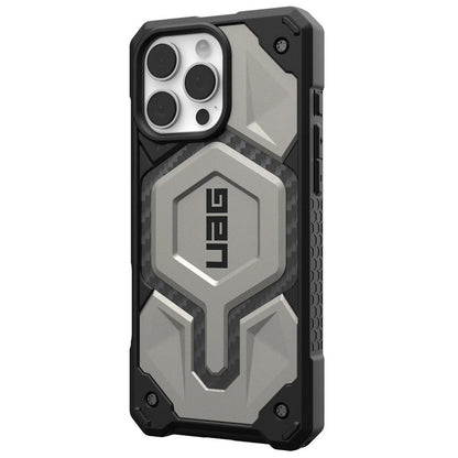 MagSafe Case for Apple iPhone 16 Pro, Urban Armor Gear, Monarch Pro, Gray