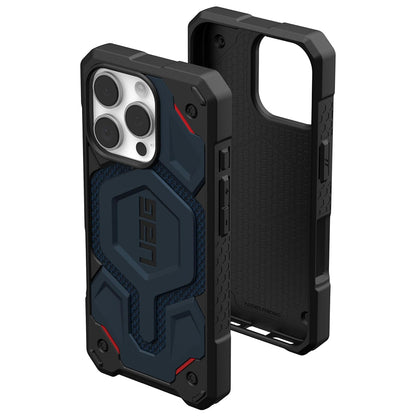 MagSafe-hoes voor Apple iPhone 16 Pro, Urban Armor Gear, Monarch Pro Kevlar, Marineblauw