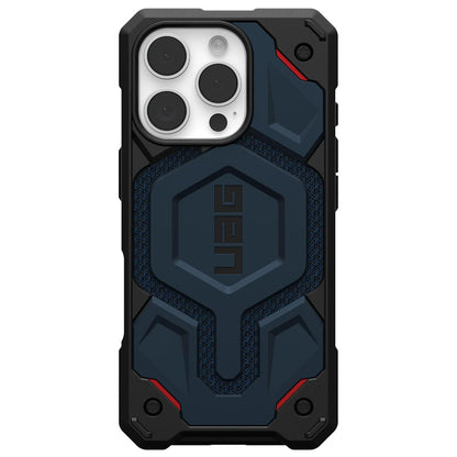MagSafe-hoes voor Apple iPhone 16 Pro, Urban Armor Gear, Monarch Pro Kevlar, Marineblauw