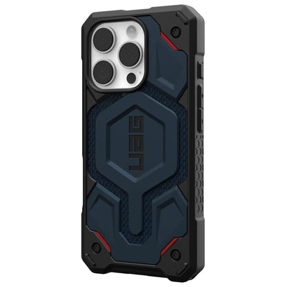MagSafe-hoes voor Apple iPhone 16 Pro, Urban Armor Gear, Monarch Pro Kevlar, Marineblauw