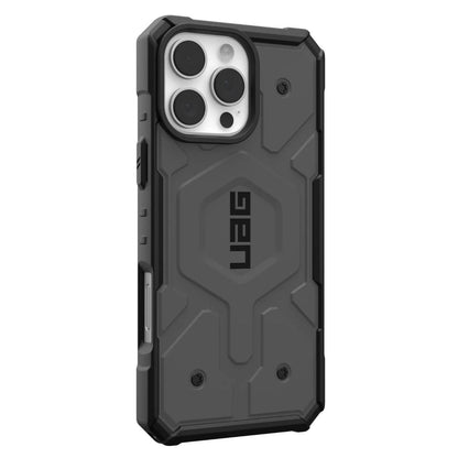 MagSafe Case for Apple iPhone 16 Pro, Urban Armor Gear, Pathfinder, Silver