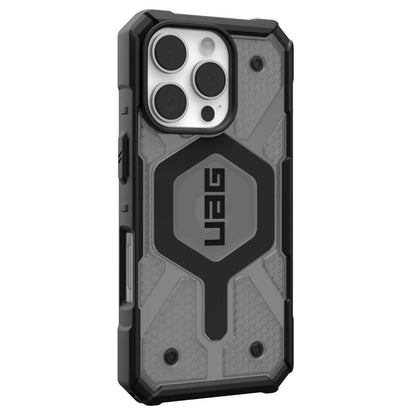 MagSafe-hoes voor Apple iPhone 16 Pro, Urban Armor Gear, Pathfinder Clear, Grijs
