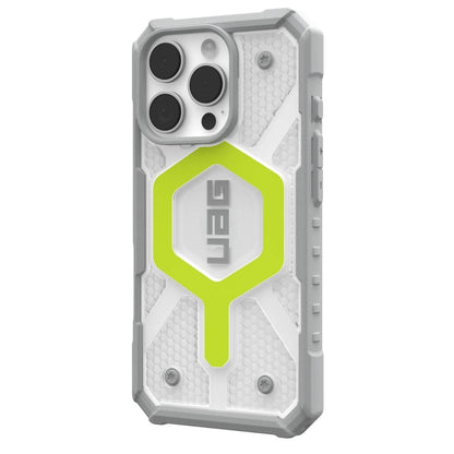 MagSafe-hoes voor Apple iPhone 16 Pro, Urban Armor Gear, Pathfinder Clear, Groen