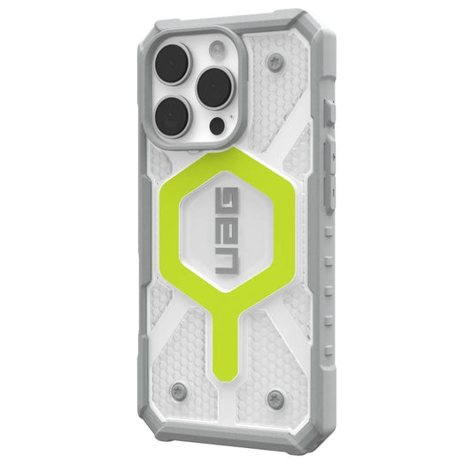MagSafe-hoes voor Apple iPhone 16 Pro, Urban Armor Gear, Pathfinder Clear, Groen