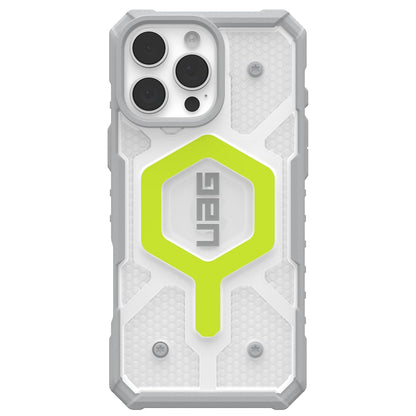 MagSafe-hoes voor Apple iPhone 16 Pro, Urban Armor Gear, Pathfinder Clear, Groen