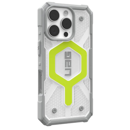 MagSafe-hoes voor Apple iPhone 16 Pro, Urban Armor Gear, Pathfinder Clear, Groen